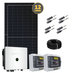 Loja Kit Solar On-Grid 900 kWh/mês