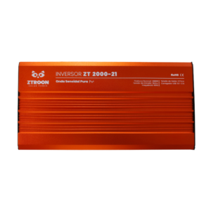 Loja Inversor Solar Off Grid ZTROON ZT2000-21 - 2000W - 24/127V