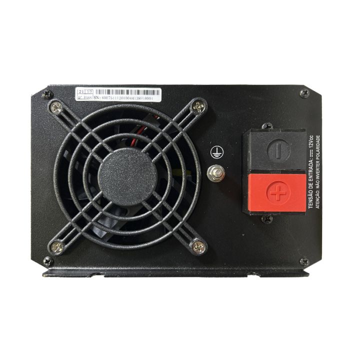 02-zt_1000-11_-_lateral_2 Inversor Solar Off Grid ZTROON ZT1000-11 - 1000W - 12/127V - Imagem 9