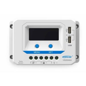 Loja Controlador de Carga PWM 20A 12/24V - Epever Viewstar VS2024AU